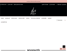 Tablet Screenshot of mixbeauty.com